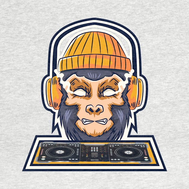 furious dj monkey passionate about music by Fresh aus